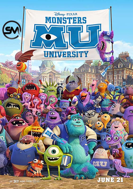 دانلود زیرنویس فارسی انیمیشن Monsters University 2013
