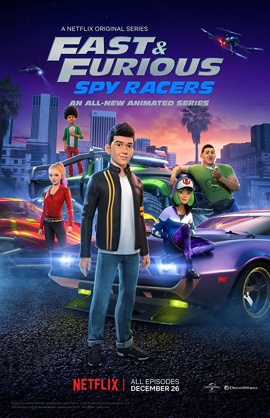 دانلود زیرنویس فارسی انیمیشن سریالی Fast & Furious Spy Racers