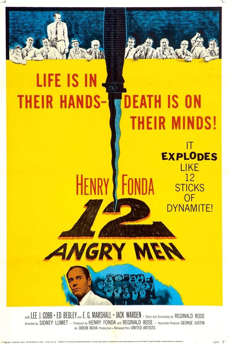 دانلود زیرنویس فارسی فیلم ۱۲Angry Men 1957