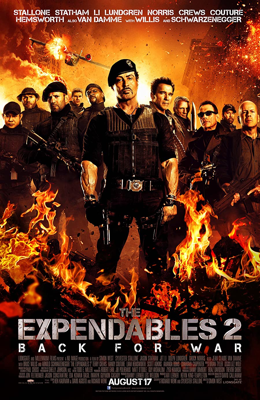 دانلود زیرنویس فارسی فیلم The Expendables 2 2012