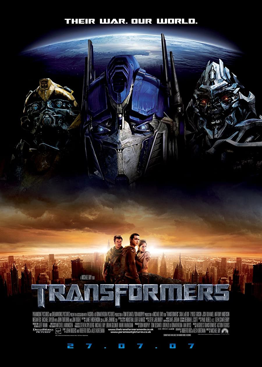 دانلود زیرنویس فارسی فیلم Transformers 2007