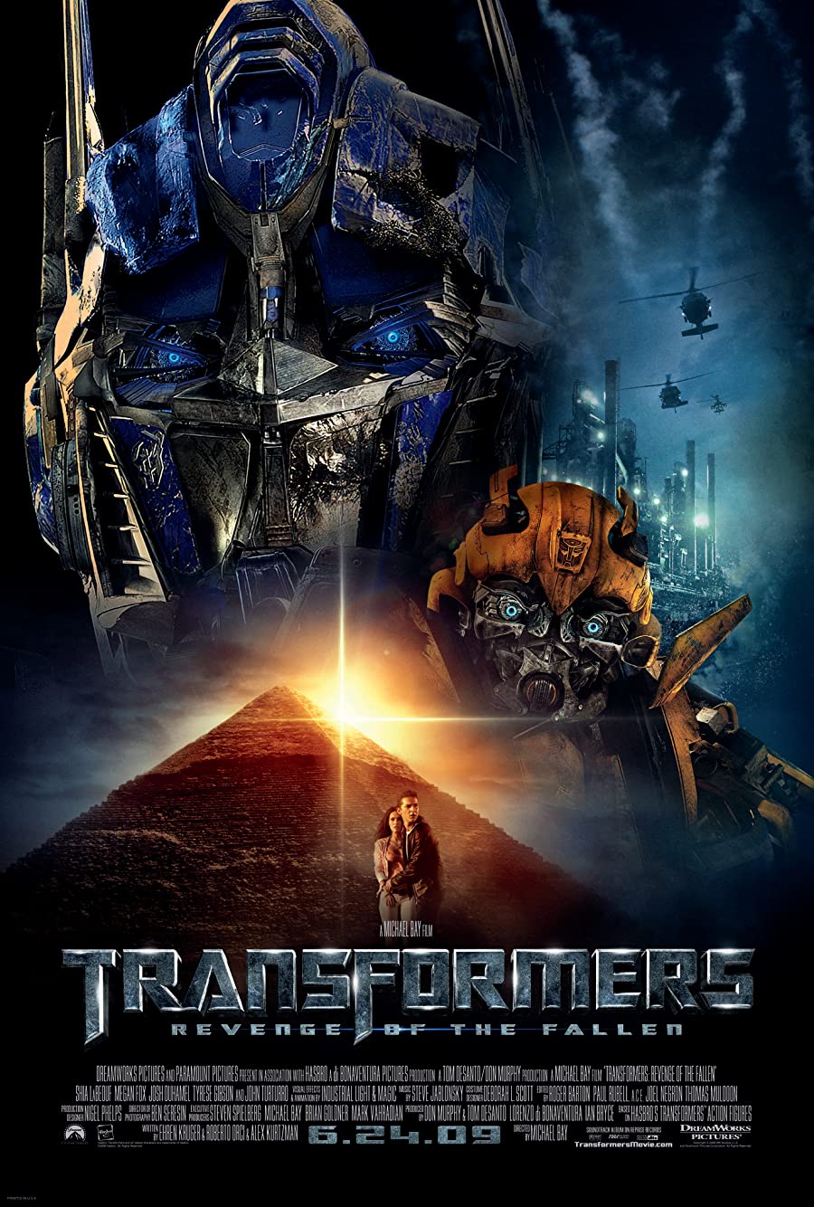دانلود زیرنویس فارسی فیلم Transformers: Revenge of the Fallen 2009