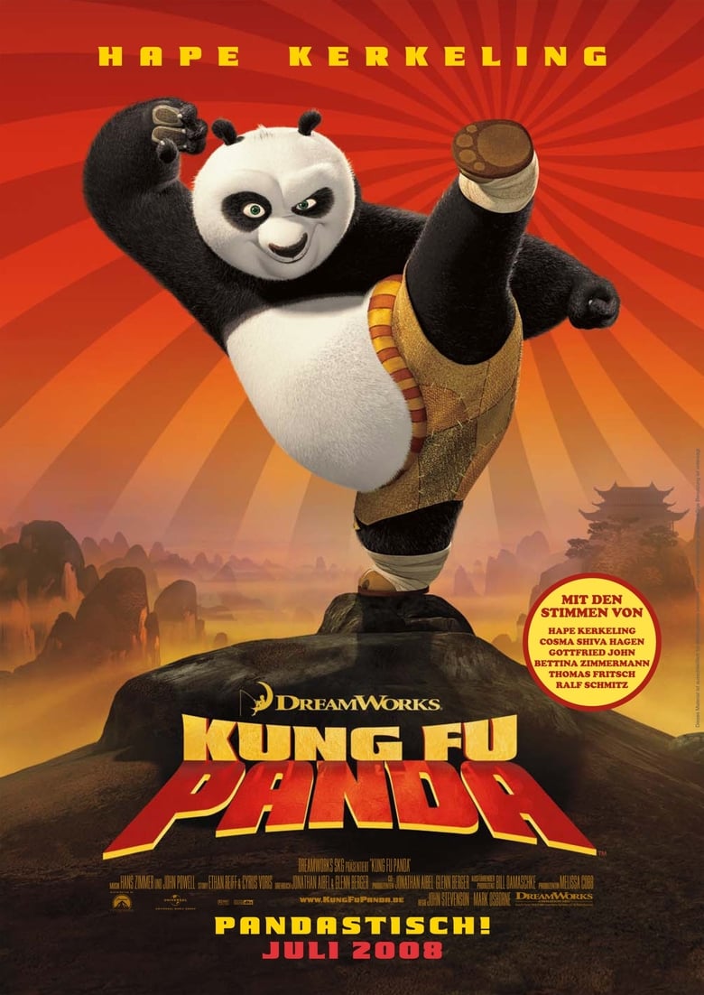 دانلود زیرنویس فارسی انیمیشن Kung Fu Panda 2008