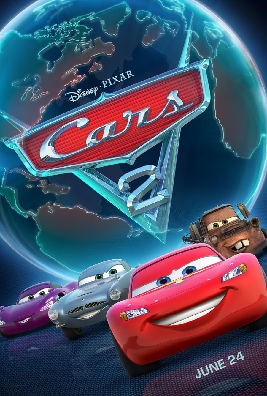 دانلود زیرنویس فارسی انیمیشن Cars 2 2011
